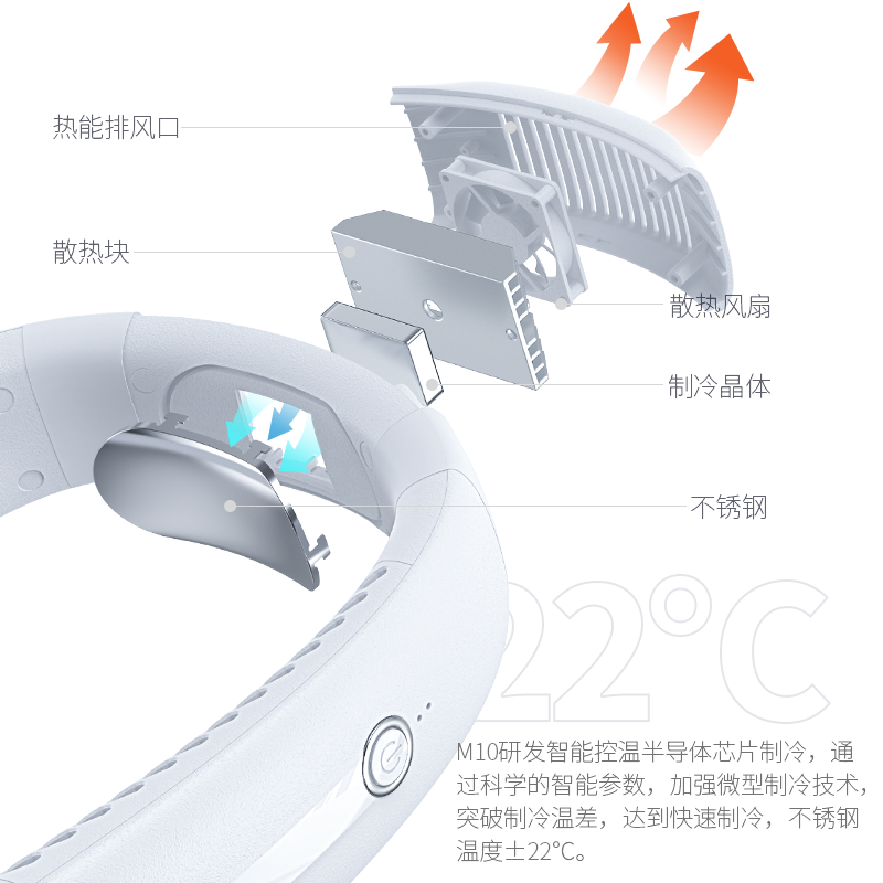 M10制冷掛脖風(fēng)扇